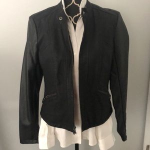 Xhilaration Non-leather Black Jacket